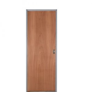 Puerta Placa Cedro Okume 60/70x10 Marco Chapa 22