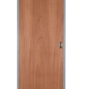 Puerta Placa Cedro Hoja 80x10 marco chapa 22