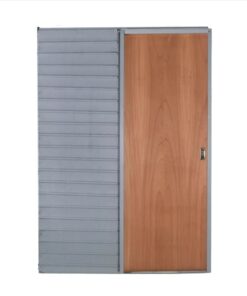 Puerta Corrediza Cedro Enchapado  60/70 marco 15 Chapa 20