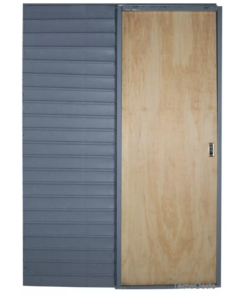 Puerta Corrediza Pino  60/70 marco 10 Chapa 18
