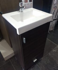 Alternative view of Vanitory Linea Terra 40cm Schneider Wengue Completo