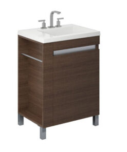 Vanitory Linea Aqua 60cm Schneider Carvalho Completo