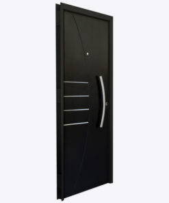 Alternative view of Puerta Inyectada Curva Epoxi Antibarreta Triple Contacto