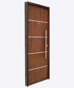 Puerta Inyectada Foliada Semil Madera Futura