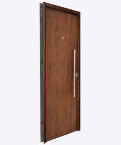 Puerta Inyectada Foliada Semil Madera Lisa