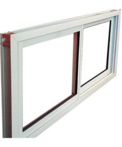 Ventana Aluminio Blanco línea herrero 120x50 c.vidrio