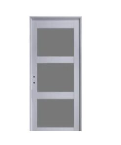 Puerta Aluminio Blanco Modelo 4 Linea Herrero