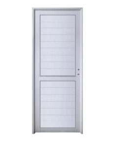 Puerta Aluminio Blanco Modelo 11 Linea Herrero