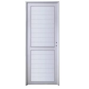 Puerta Aluminio Blanco Modelo 11 Linea Herrero