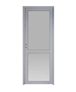 Puerta Aluminio Blanco Modelo 3 Linea Herrero