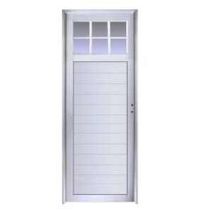 Puerta Aluminio Blanco Modelo 9 Linea Herrero