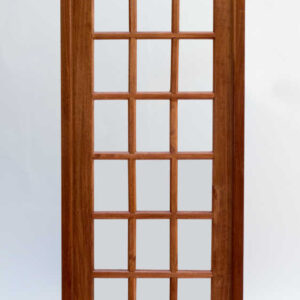 Puerta Madera Vidriada Mod 111