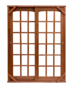 Ventana Balcon Corrediza Madera