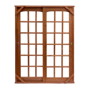 Ventana Balcon Corrediza Madera