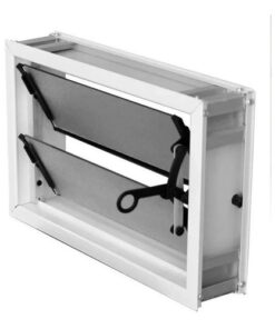 Alternative view of Aireador Alum Blanco completo 40x26