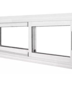 Ventana Modena Aluminio Blanco 150×50 v/4mm s/Contramarco