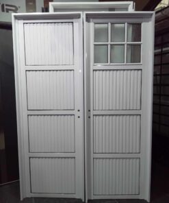Alternative view of Puerta Aluminio Blanco Eco