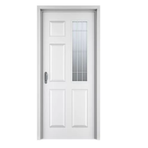 Puerta Inyectada Standar 1/4 reja con postigo de abrir