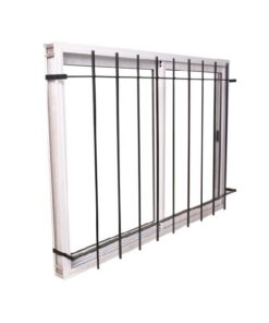 Ventana Aluminio 100x090 con Reja Eco