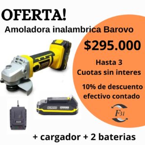 Amoladora Inalambrica