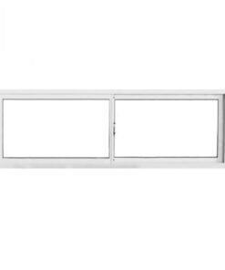 Ventana Aluminio Blanco Eco 100x60