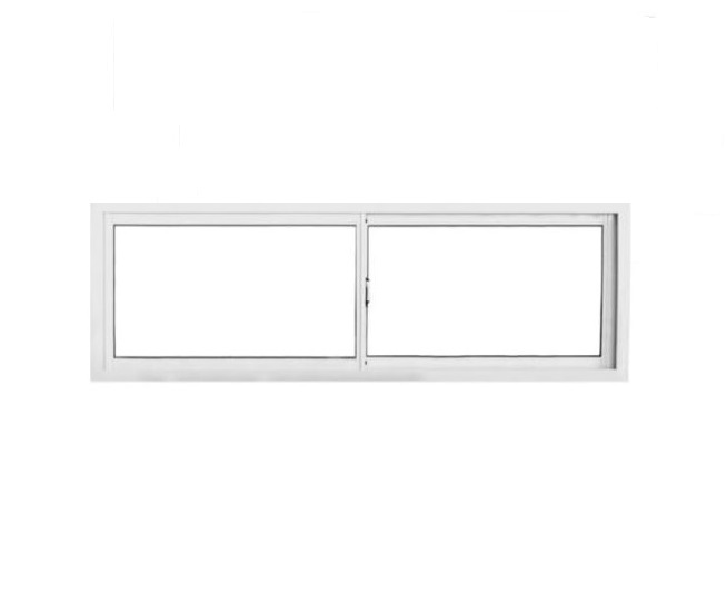 Ventana Aluminio Blanco Eco 100x60